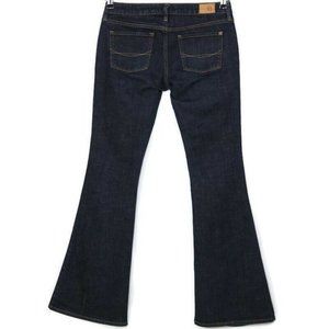 Bullhead Newport Skinny Flare Jeans Dark Stretch 7 x‎ 33 7M